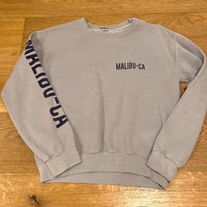 Brandy Melville- Malibu crewneck, one size